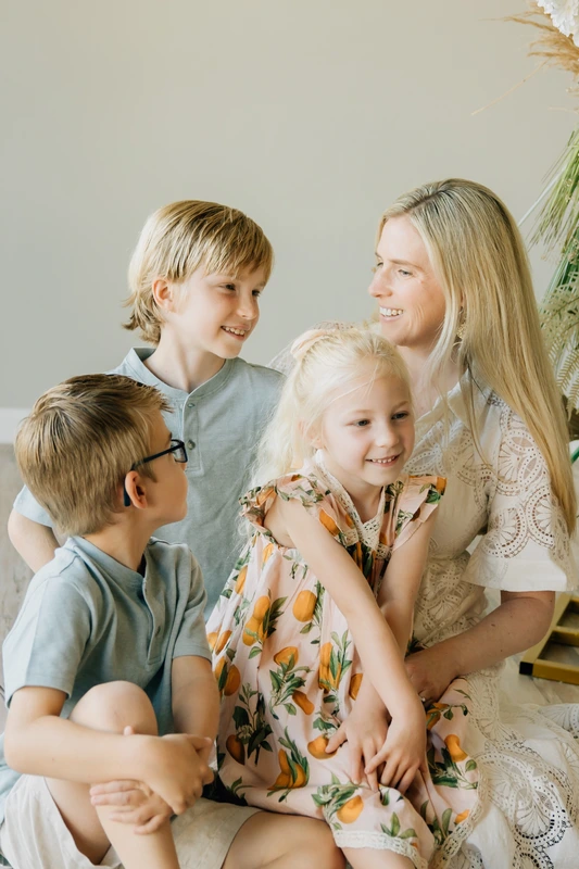 A Relaxed Family Portrait