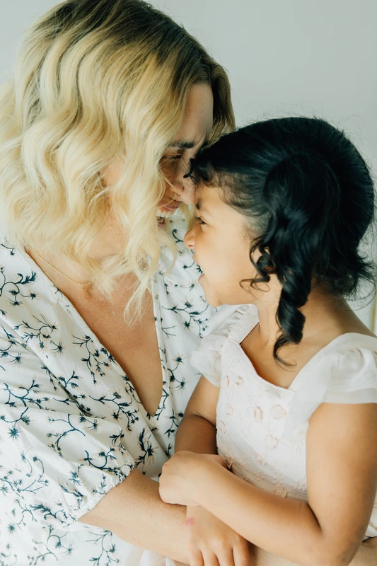 Beautiful Photo of Mother and Child